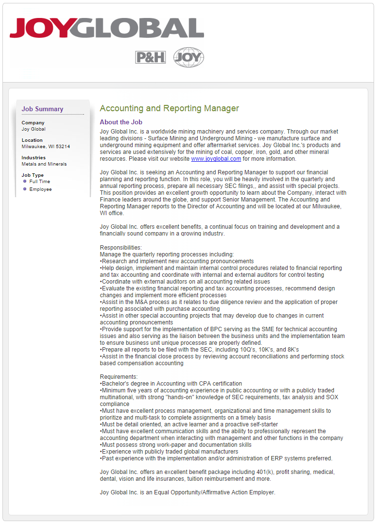 job offer