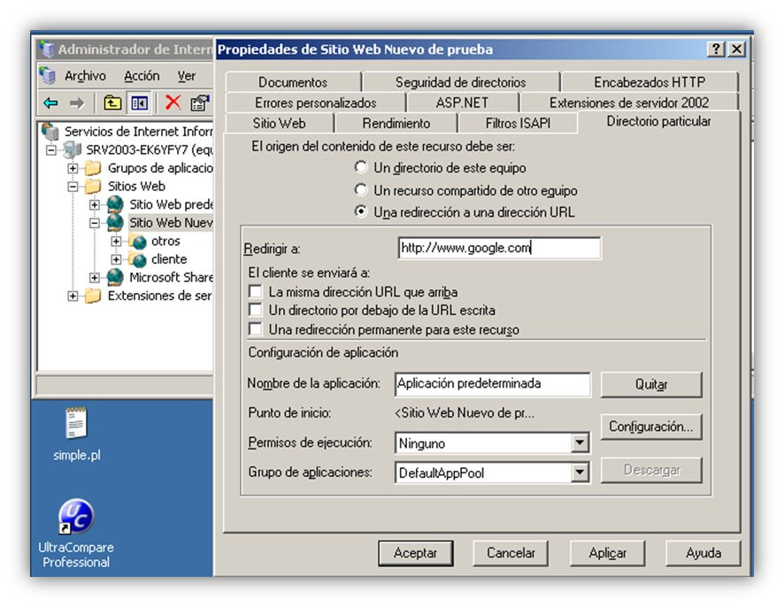 Redireccionar un sitio web (2)