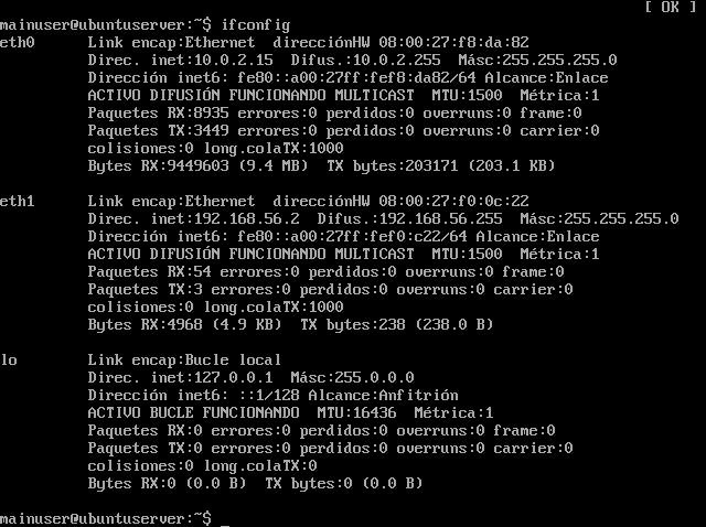 Red host-only entre máquinas Red host-only entre máquinas