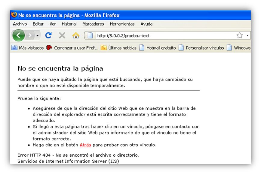 Gestión de tipos MIME (5) Gestión de tipos MIME (5)