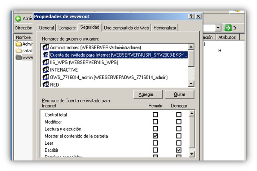 Permisos NTFS de la web (3)