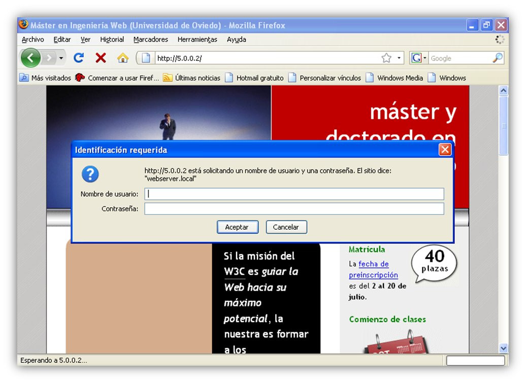Autenticación Advanced Digest (2) Autenticación Advanced Digest (2)