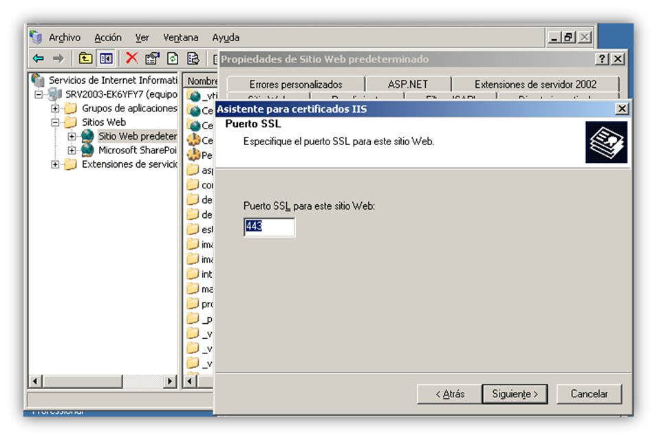 Gestión de SSL (13)