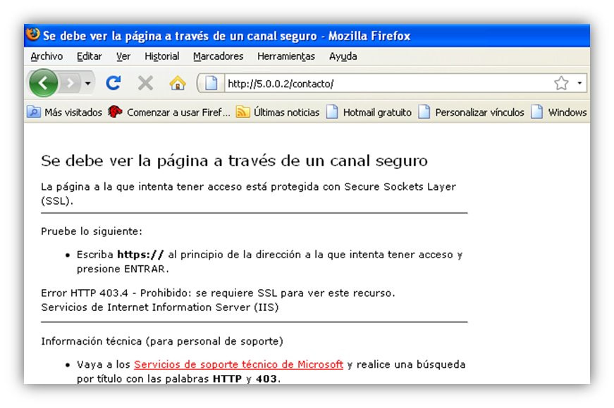 Gestión de SSL (25)