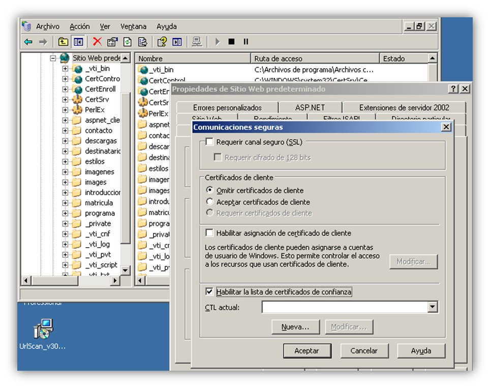 Gestión de SSL (27)