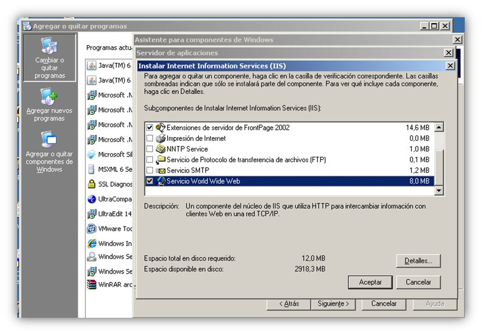 Gestión de WebDAV (10)