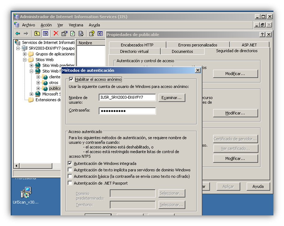 Gestión de WebDAV (14)