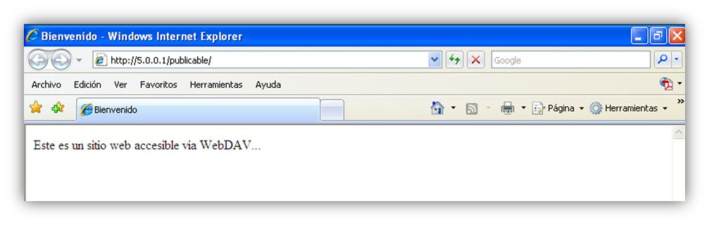 Gestión de WebDAV (24)