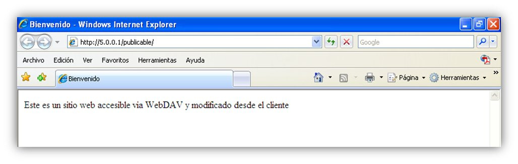 Gestión de WebDAV (26)