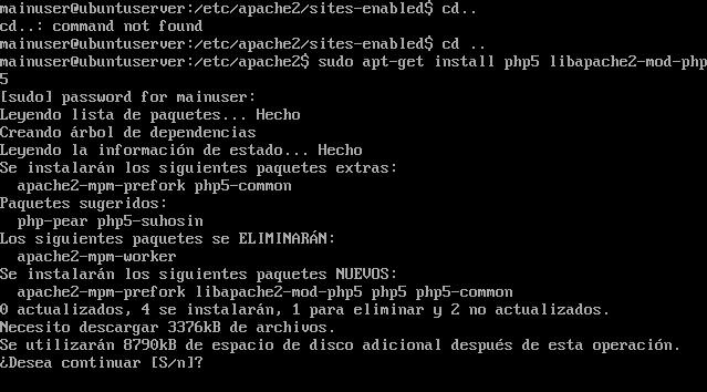 Instalando mod_php (1)