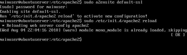 Activación de SSL (4)