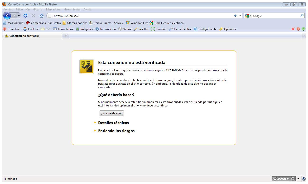 Activación de SSL (5)